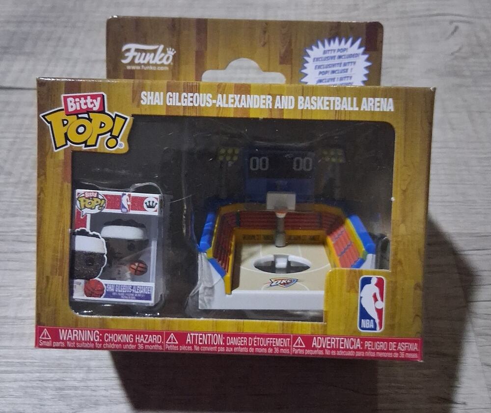Funko Bitty Pop! Shai Gilgeous-Alexander Basketball Arena Exclusive new